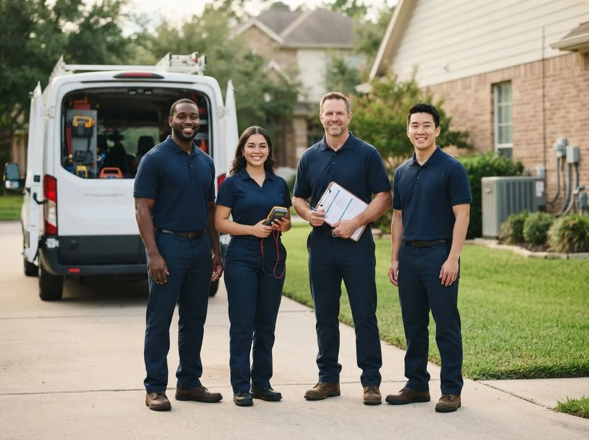 Certified HVAC technician near Markham, TX